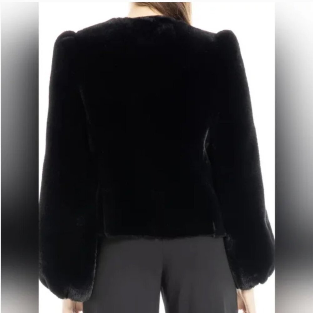 Max Studio Faux Fur Super Soft Jacket Coat size XL - Picture 3 of 10